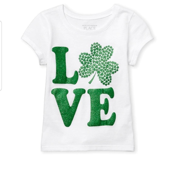 The Children's Place Other - 3/$20 IRISH St. Patrick's day Charm SHAMROCK shirt
